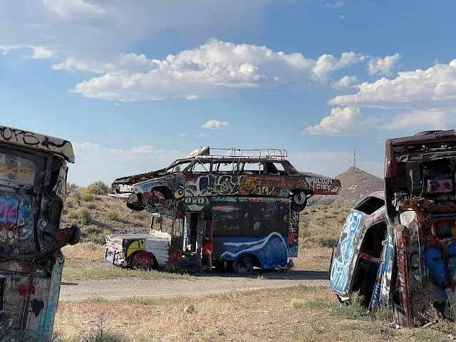International Car Forest of the Last Church, Goldfield, Nevada | #WeirdNevada Weird Nevada