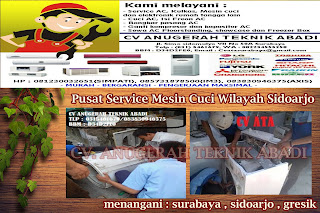 Pusat Service Mesin Cuci Wilayah Sidoarjo 