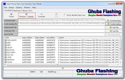 Cara Flash Advan S4X 100% Berhasil Via Flash Tool