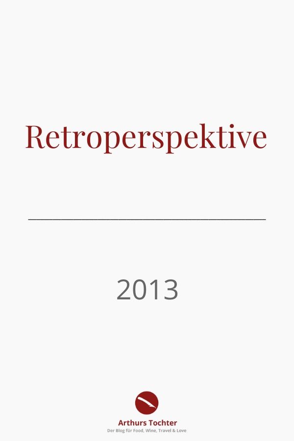 Retroperspektive – der Blick zurück nach vorn. 