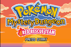 Pokemon Mystery Dungeon - Red Rescue Team EX GBA
