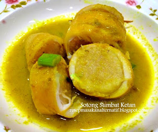 Resep Masakan Sotong Sumbat Ketan Kuah Pedas