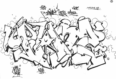 Graffiti Sketches,wildstyle graffiti