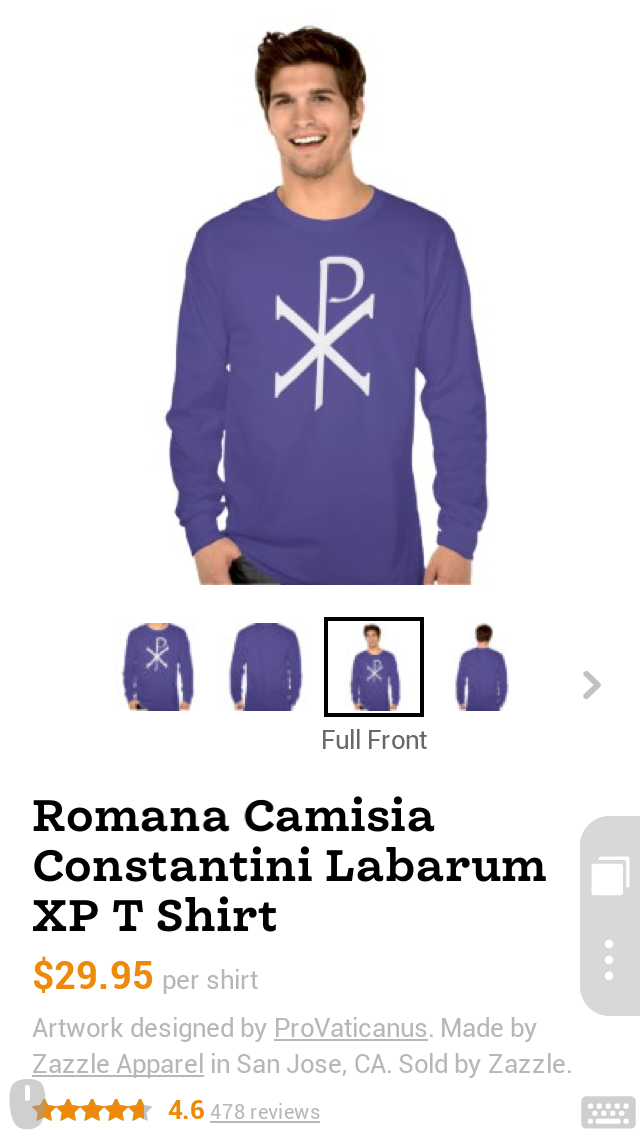  Chi Rho Purple Shirt