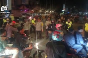 Polisi Bubarkan Konvoi Perguruan Silat di Lamongan