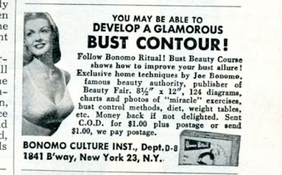 Develop a glamorous bust contour