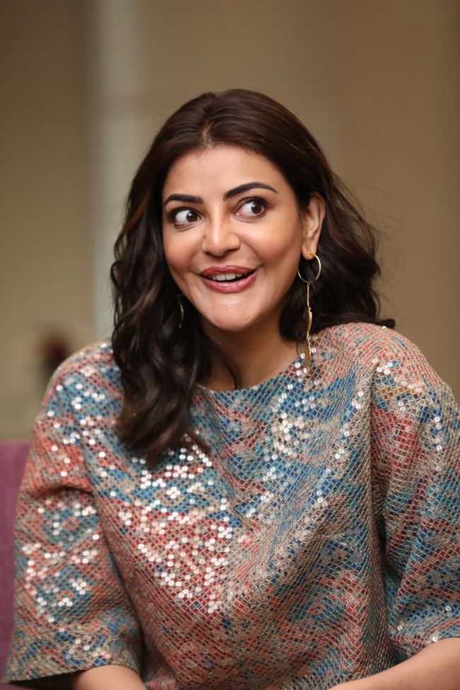 Actors Gallery: Kajal Aggarwal Interview Pictures