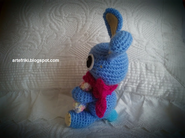 conejo amigurumi crochet ganchillo estrella doll bunny 