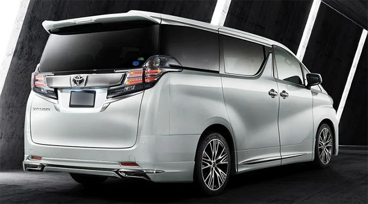 Vellfire tinted gelap