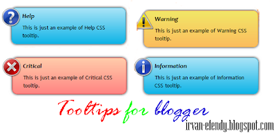 Tooltips For Blogger