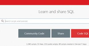 LiveSQL home page on livesql.oracle.com