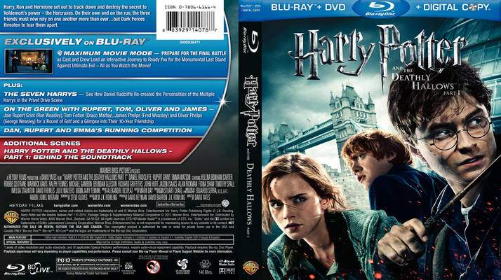 harry potter 7 dvd art. harry potter 7 part 1 dvd