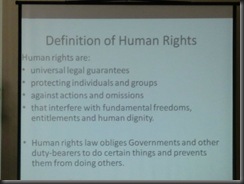 definição de direitos humanos