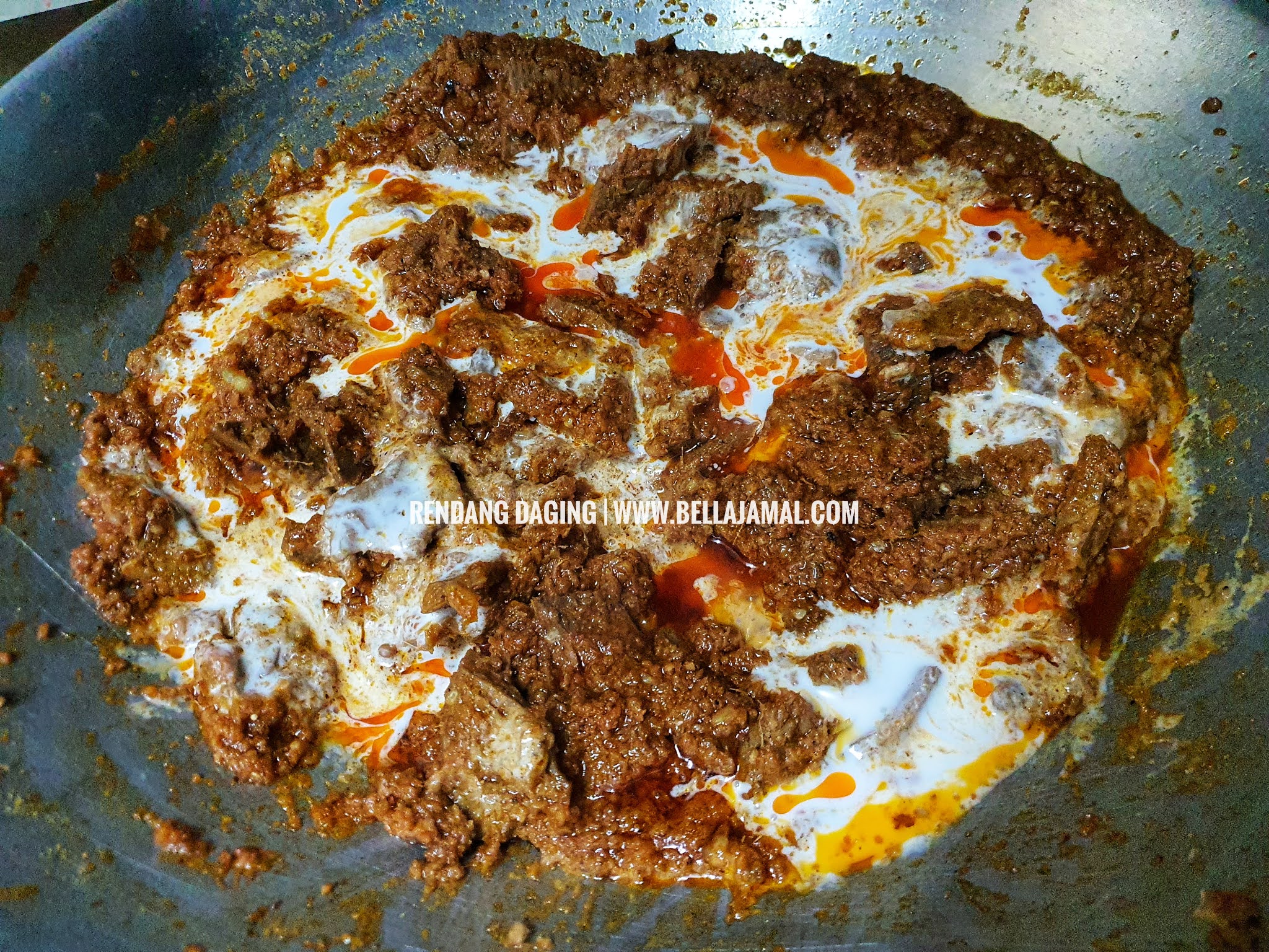 Resepi Rendang Daging Kerisik Sedap  Bella Jamal