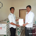  Pembagian Beras Bantuan Pangan oleh Pemerintah Desa Nusa Jaya