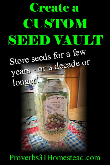 Create a custom seed vault