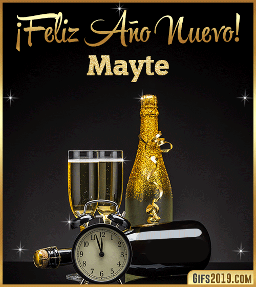 Feliz año nuevo mayte