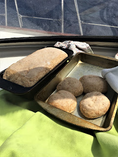 Fresh bread at sea