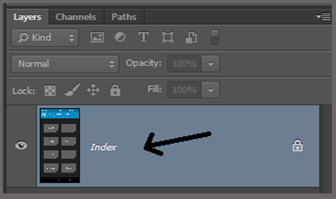 Cara Edit Gambar Index Layer di Photoshop