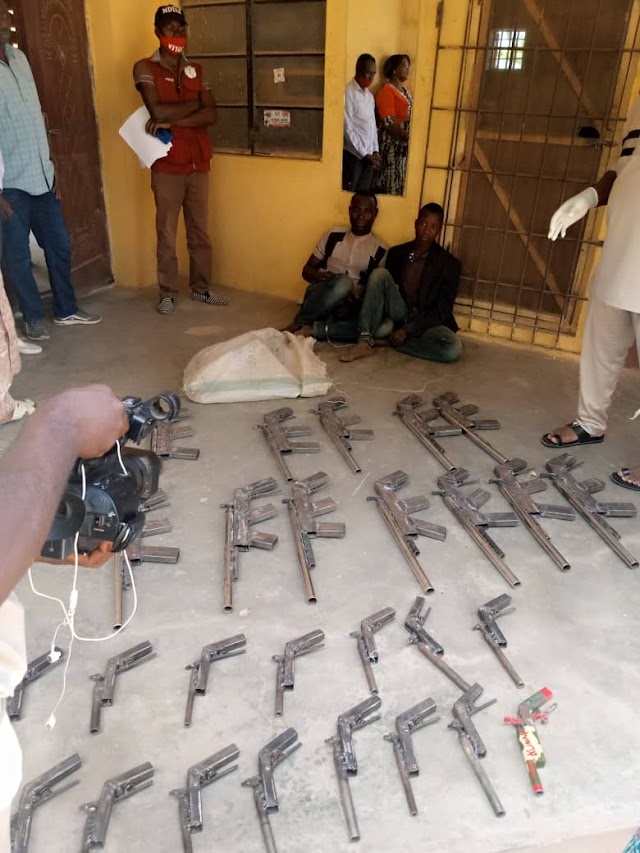 NDLEA Recovers  Rifles in Niger, Destroys  Hectares of Cannabis farm in Ondo