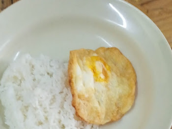 MAKAN NASI TELUR MATA CICAH BUDU LEMON