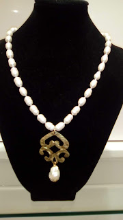 Collana donna con perle