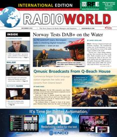 Radio World International - December 2016 | ISSN 0274-8541 | TRUE PDF | Mensile | Professionisti | Audio Recording | Broadcast | Comunicazione | Tecnologia
Radio World International is the broadcast industry's news source for radio managers and engineers, covering technology, regulation, digital radio, new platforms, management issues, applications-oriented engineering and new product information.