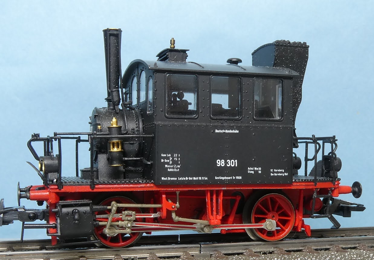 [HOゲージ]海外製2軸蒸気機関車
