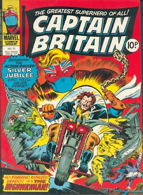 Marvel UK, Captain Britain #37, the Highwayman