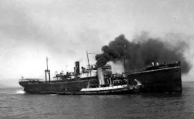 SS Sagitta, sunk on 9 November 1941 worldwartwo.filminspector.com
