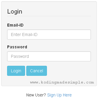 codeigniter-login-system-form