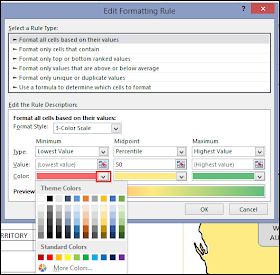 Excel Heat Map Template - indzara Australia Heat Map