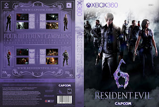 Capa Jogo Resident Evil 6 Xbox 360