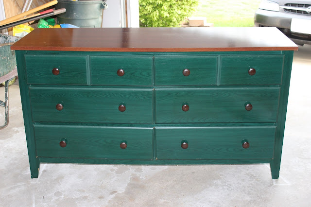 Old Dresser Makeover: How to Paint Laminate Furniture - Delightfully 