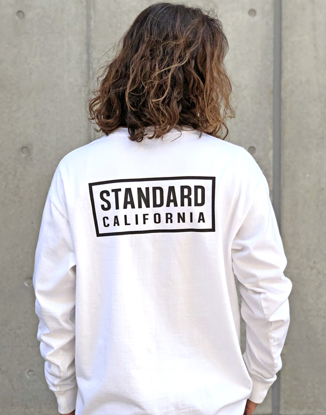 STANDARD CALIFORNIA HEAVYWEIGHT BOX LOGO LONG SLEEVE T-SHIRT