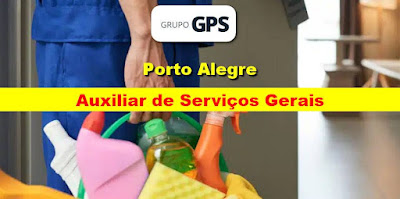 Grupo GPS abre vaga para Auxiliar de Serviços Gerais em Porto Alegre