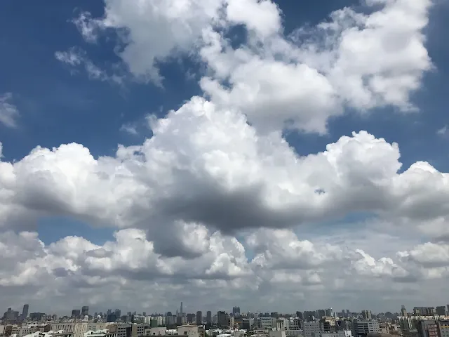 Shanghai-summer-sky