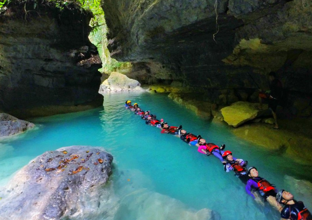 Kawasan Falls And Canyoneering Bohol Island Tour Wow Bohol Package Tours And Travel Services