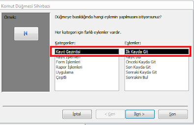 Access Form Tasarımı