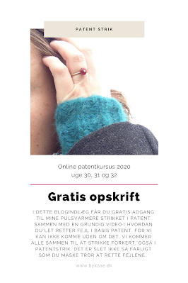 Gratis opakrift og vejledning til at rette fejl i patentstrik