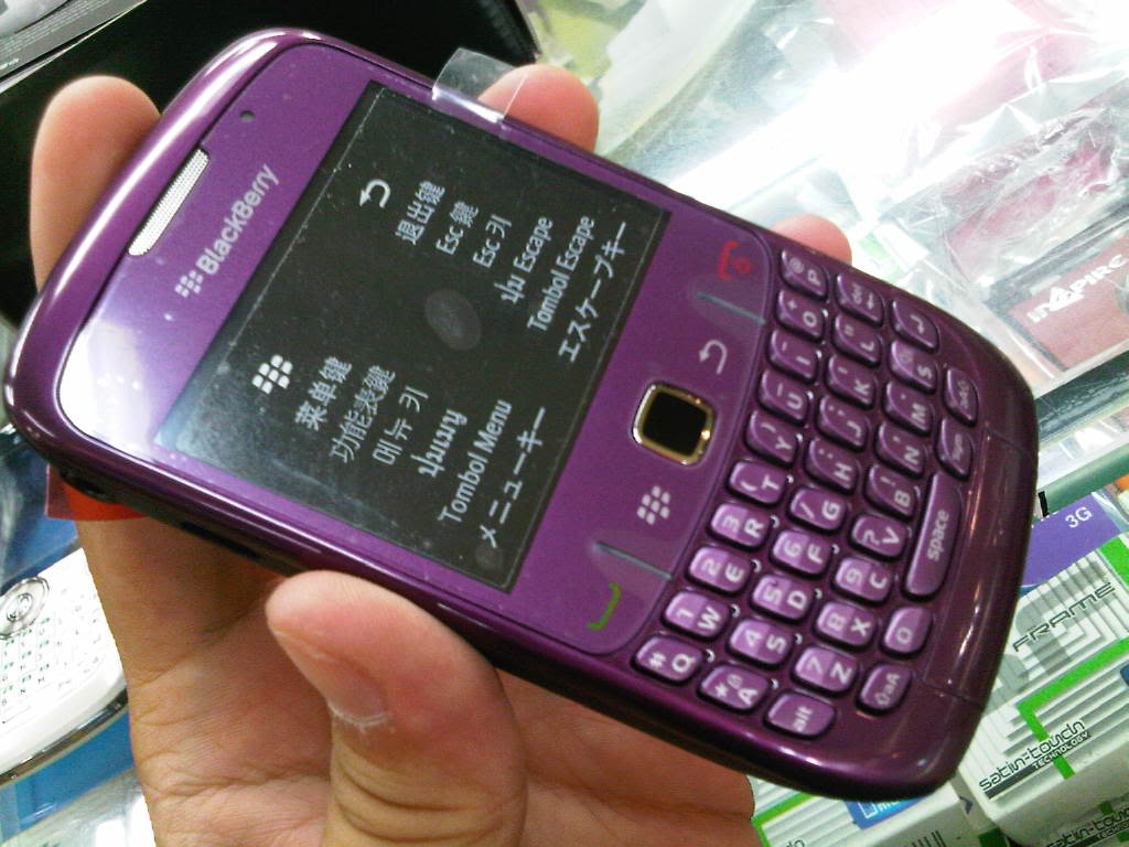 BlackBerry Gemini Curve 8520