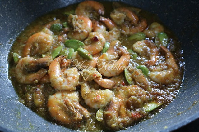Sambal Udang Dengan Petai