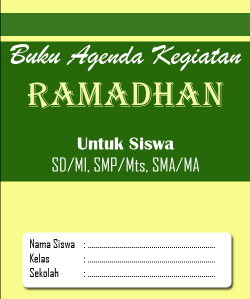 Download Buku Kegiatan Ramadhan Siswa dilengkapi dengan 