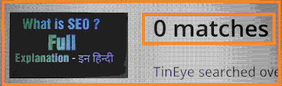 Search image on TinEye