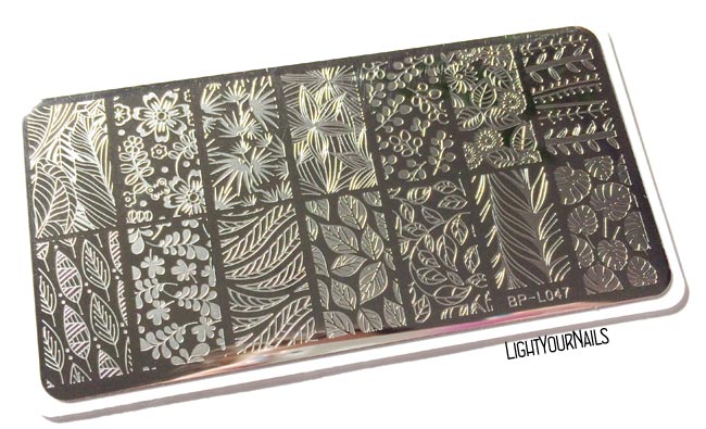 BP-L047 stamping plate at Bornprettystore