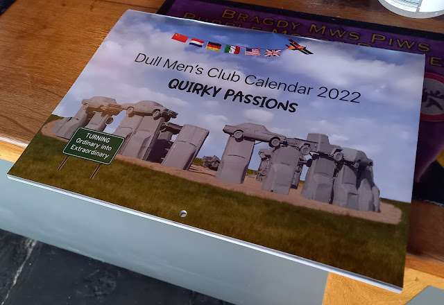 The Dull Men's Club Calendar for 2022