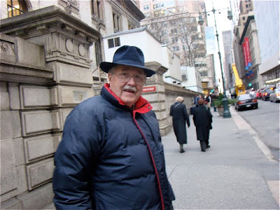 New York City - George R Thayer in hat