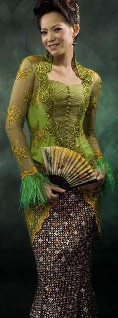 Indonesian ethnic dress: Gambar Kebaya Modern Muslim