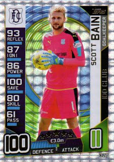 Topps Match Attax SPFL 2016-2017 Dundee Set