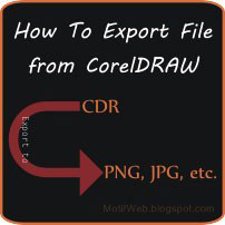 Export File CorelDRAW (CDR)